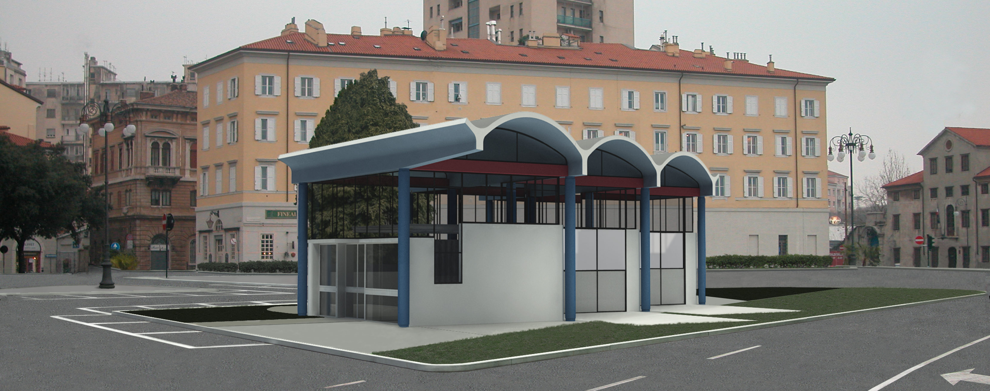 Stazione Rogers Render